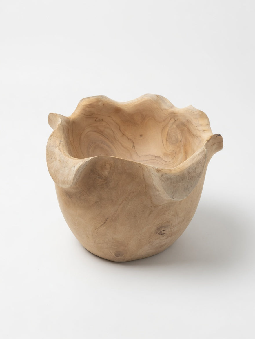 Holzvase